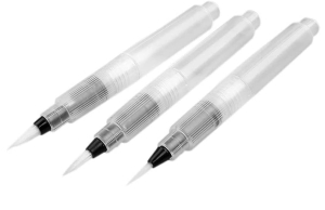 Pennelli Pentel con serbatoio acqua