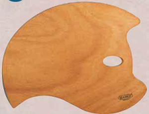 Tavolozza di legno Bat 36X49