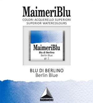 Acquerello maimeri Blu 1/2 godet