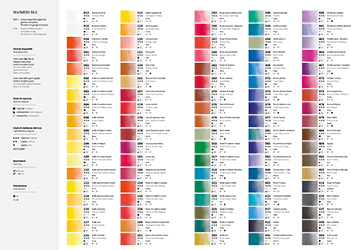 palette maimeri blu